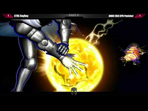 Curleh Mustache East 5 - UMVC3 - Noel Brown vs Randomfiend / RayRay vs Punisher / Crazy Joe vs Moons