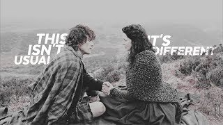 ❝ this isn't usual, it's different ❞ [nsfw] | outlander: jamie + claire