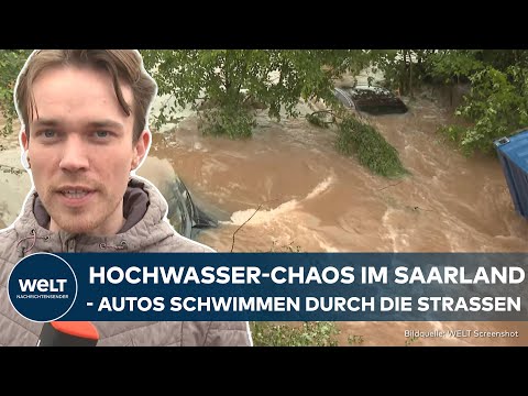 WETTERCHAOS IM WESTEN: Regen, Regen, Regen - Stromausfälle und Evakuierungen | WELT Thema