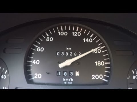 1995 Opel Corsa B 1.2 45 PS Grand Slam 0-100 kmh kph 0-60 mph Tachovideo Beschleunigung Acceleration