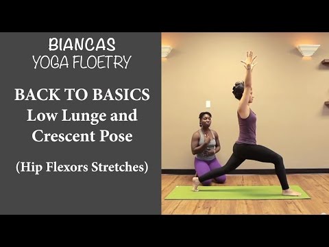 Helpful tips - Low Lunge into Crescent Pose