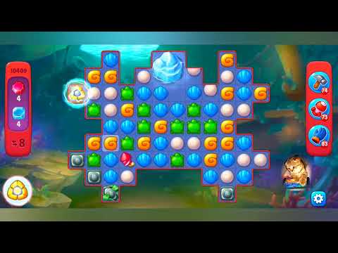 Fishdom, 10409 level,no Booster - 10409 уровень, прохождение без бустеров.