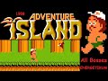 Adventure Island All Bosses все боссы NES