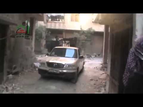 اشتباكات بين لواء فسطاط المسلمين وقوات النظام في عربين