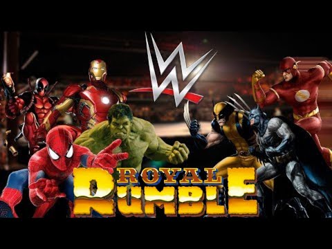 Superhero Royal Rumble