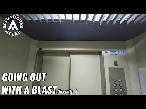 Awful ATLAS Omega II Traction Elevator (Service) - Harthung Res., W 6th St. - GO, BR