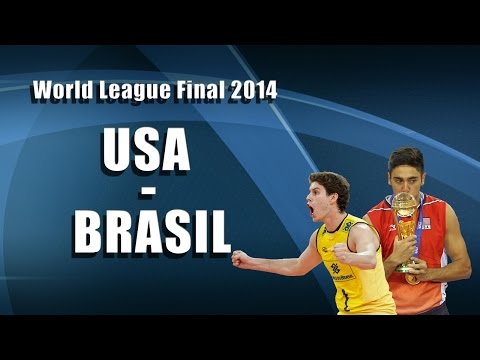 World league 2014 USA - Brasil - Highlights Final