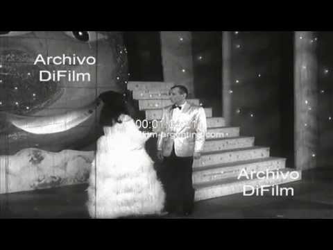 Nelida Roca - Adolfo Stray en la Revista Porteña de Buenos Aires 1967