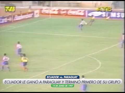 #TBCopaAmérica | ¡Ecuador le ganó 2-0 a Paraguay en la Copa América 1997!