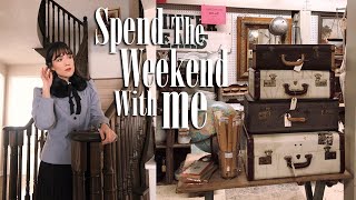 Spend The Weekend With Me! - Vintage Shopping, Organizing and more! | Carolina Pinglo