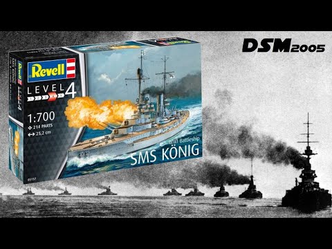 Unboxing SMS König / Revell / 1/700