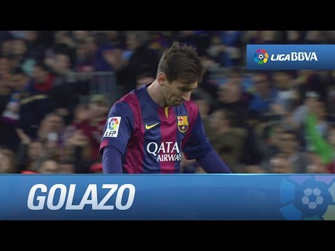 Golazo de Messi (1-0) en el FC Barcelona - UD Almería