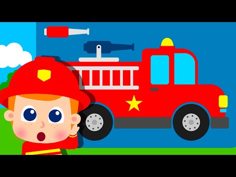 Little Firefighter and Fire Truck ???? | AWA Kids Puzzles