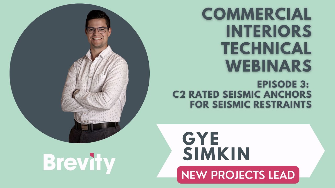 C2 Rated Seismic Anchors for Seismic Restraints