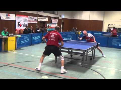 Jaslovski vs Pytlik 1 Tischtennis Regionalliga Effeltrich Regenstauf 20151212 4