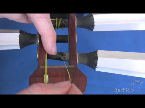How to String a Tsugaru Shamisen - Bachido