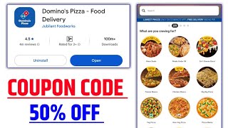 Dominos coupon Code Today | 50% off dominos Coupon Code 2026 new coupons coupon Code 