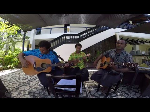 Serenaders on the Suva Wing Pool at The Warwick Fiji