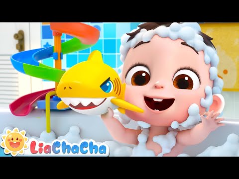 Ten Animals in the Bathtub | EP172 | Learn Numbers | Nursery Rhymes & Kids Songs | LiaChaCha