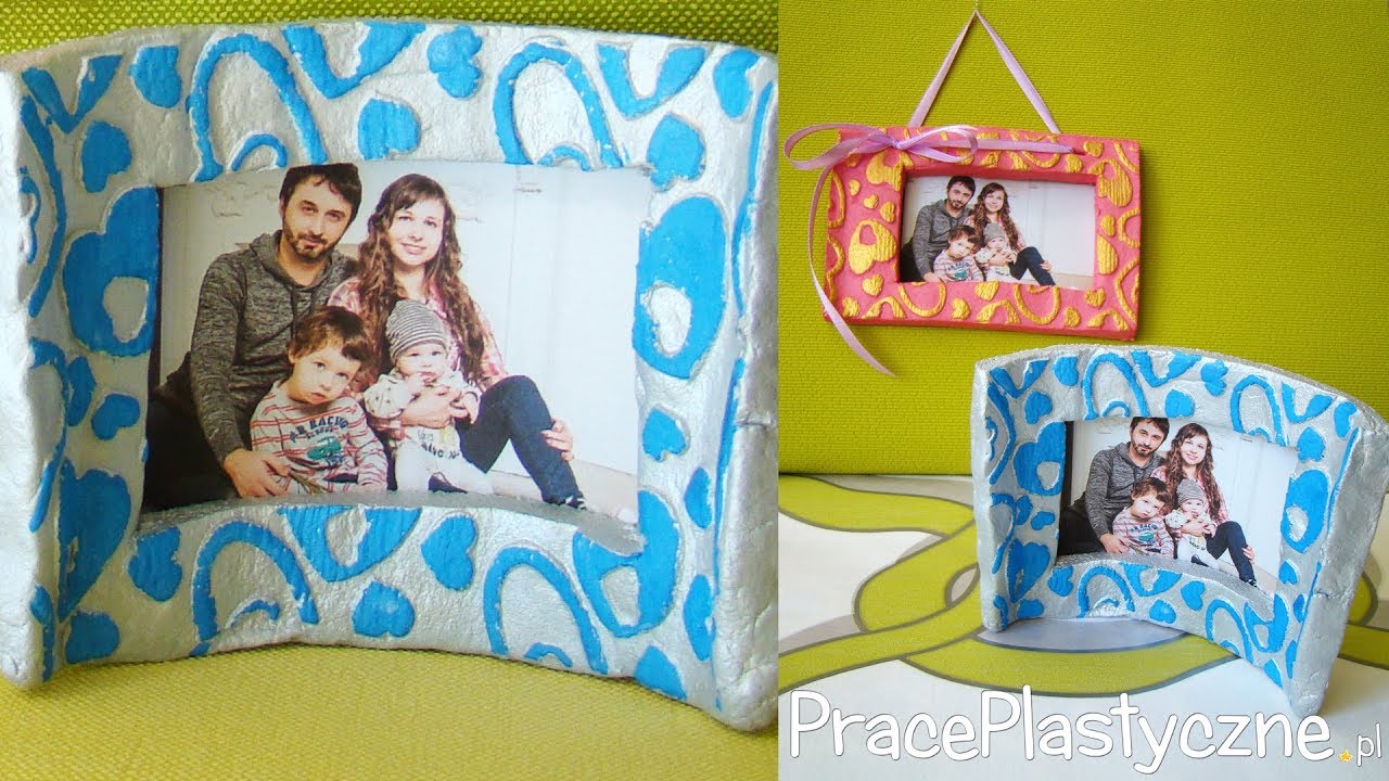 Jak zrobić ramkę na zdjęcie z masy solnej?