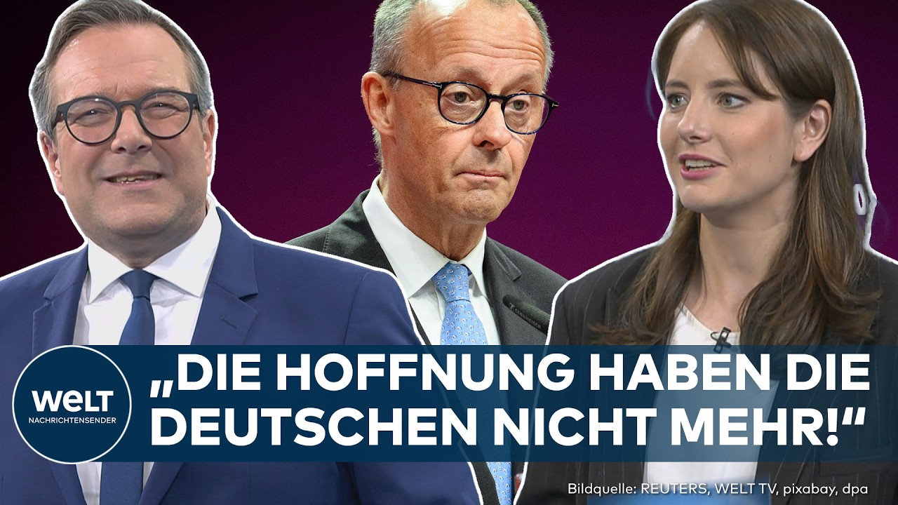 DEUTSCHLAND: Alarmierende Zahlen für Merz: Bürger verlieren Geduld mit der Regierung