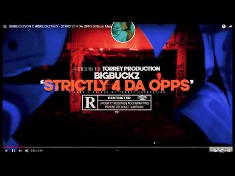 BIGBUCKZVON X BIGBUCKZTREY - STRICTLY 4 DA OPPS (Official Music Video) !! Hotbox Reactions !!