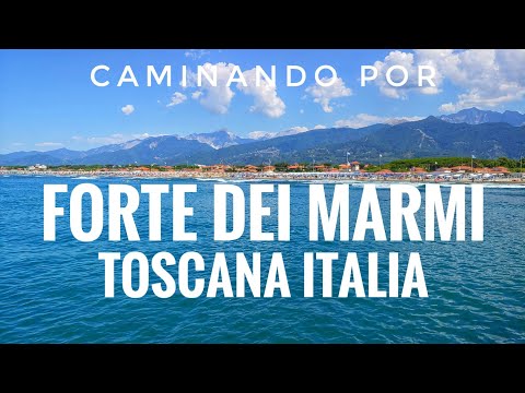 WALKING TOUR TOSCANA FORTE DEI MARMI ITALY