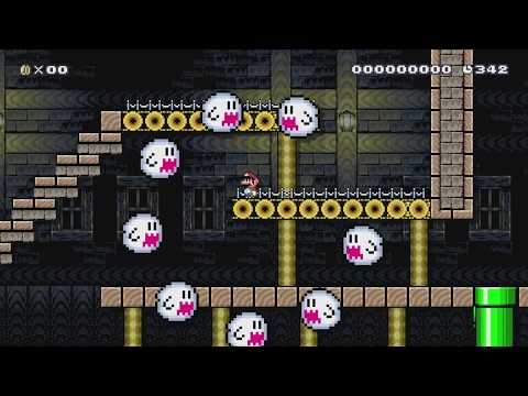 Donut Secret House Remix by Darknut - Super Mario Maker - No Commentary 1bq