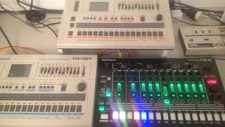 Video thumbnail for First look at Roland AIRA 7X7-TR8 Drum Machine expansion by Honeysmack by Honeysmack