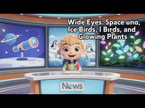 Wide Eyes: Space Telescopes, Ice Birds, and Glowing Plants