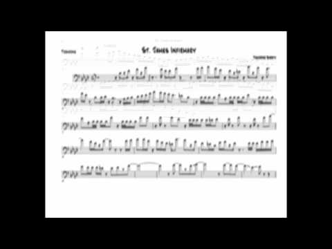 Trombone Shorty - St. James Infirmary Trombone Solo Transcription