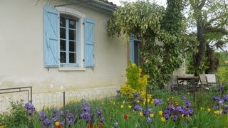 preview picture of video 'Gite de charme Bordeneuve - Le jardin | Location de gite dans le Gers'