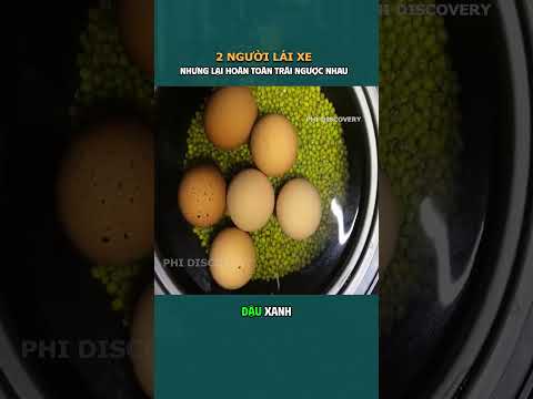 2 tài xế lái xe nhưng lại là 2 thái cực đối lập nhau