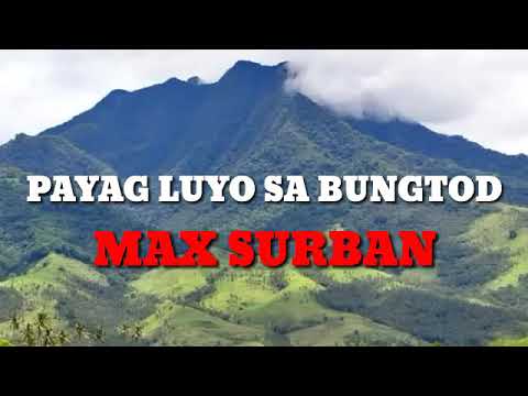 Payag luyo sa bungtod Max Surban