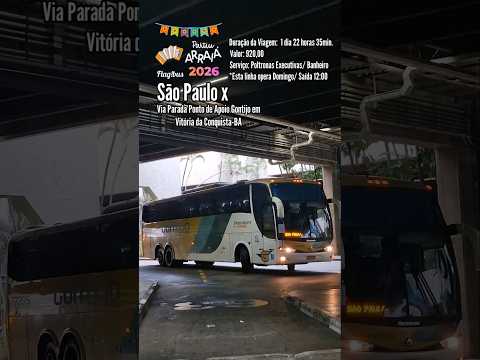 São Paulo x Ribeira do Pombal Marcopolo G6 1200 Scania K420IB #gontijo #marcopolog6