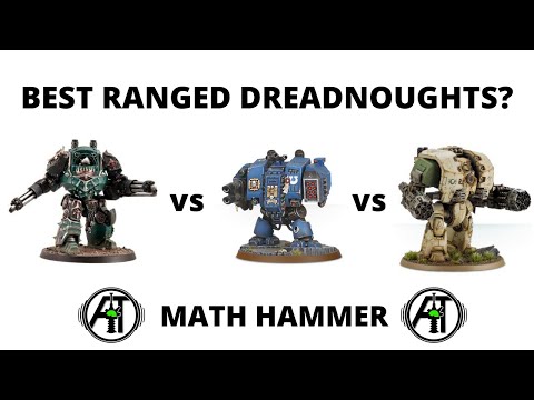 Best Ranged Dreadnoughts in Warhammer 40k? Leviathans vs Contemptors vs Deredeos...