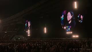 Coldplay - Warning Sign #MusicOfTheSpheresWorldTour 2024 Concert Live in Bangkok Thailand