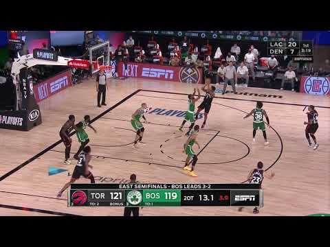 Lowry hits the fadeaway dagger to give the Raptors a 4 point lead