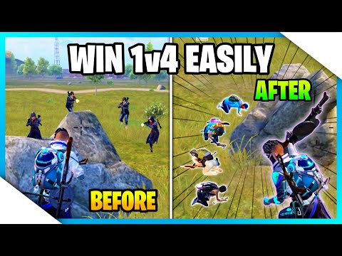 DOMINATE SOLO VS SQUAD WITH THESE ADVANCED PUBG MOBILE TIPS & TRICKS | BGMI HOW TO DO 1V4 CLUTCH️‍🔥
