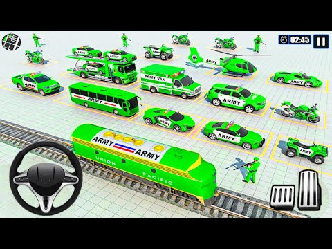 Police ATV Bike Transport - US Police ATV Quad Bike Transport Truck - Android Gameplay