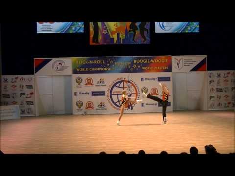 Olga SBITNEVA und Ivan YOUDIN World Championship Moskau 27.10.2012 Rock´n´Roll Finale