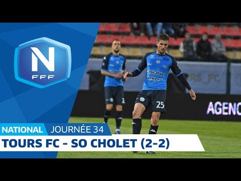 J34 : Tours FC - SO Cholet (2-2), le résumé I National FFF 2018 2019
