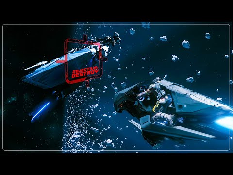 Destroying Capital Ships as a Solo Bounty Hunter in Star Citizen