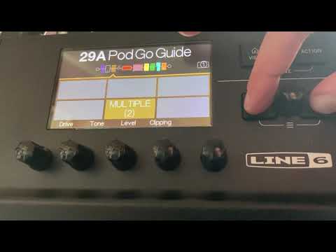 2 Minute Guide, Line 6 Pod Go, using The Amp Out Source setting