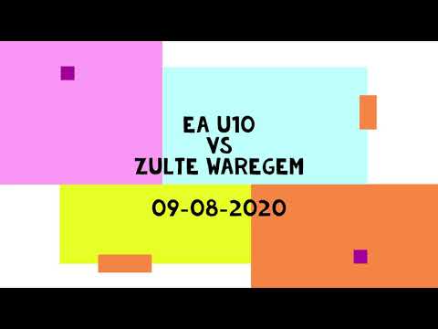 20200809 EA U10 vs Zulte Waregem zonder muziek