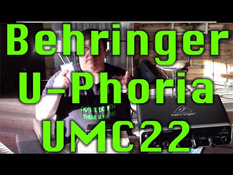 Behringer U-Phoria UMC22 Review.