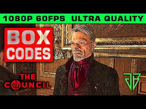 THE COUNCIL Box Codes - How to Open the Boxes in Wollner's Room and Mortimer's Study - No Commentary