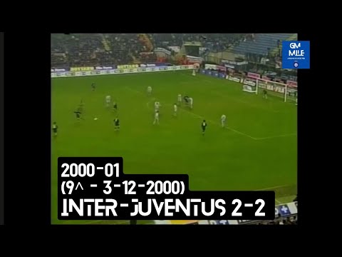 2000-01 (9^ - 03-12-2000) INTER-Juventus 2-2 [Trezeguet,Zidane,Blanc,Aut.Zidane] Servizio D.S.Rai