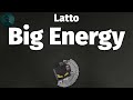 Latto Big Energy