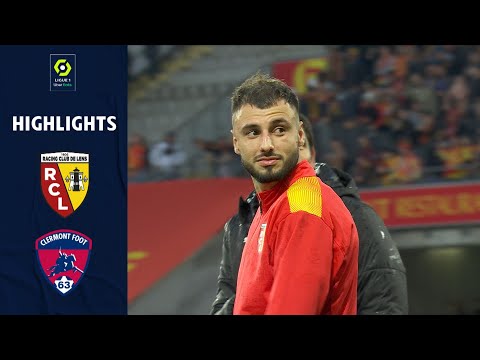 RC LENS - CLERMONT FOOT 63 (3 - 1) - Highlights - (RCL - CF63) / 2021-2022